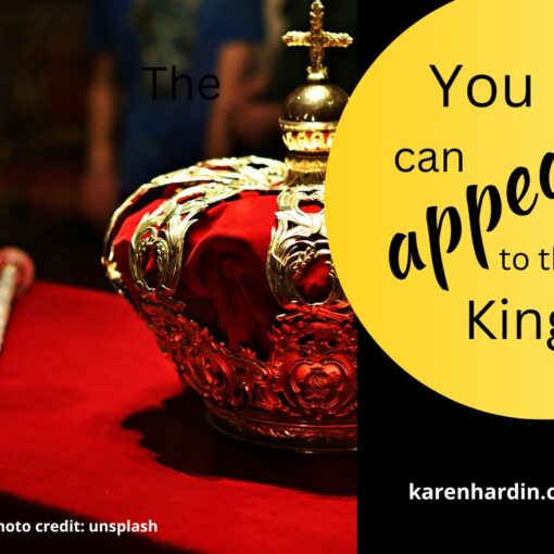 king's crown appeal to the king